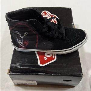 Vans  Kiss Black High-Tops Sneakers